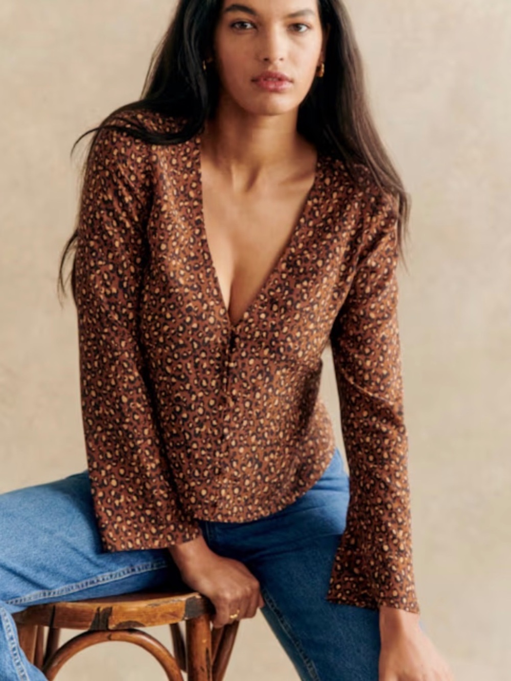 Sezane Albina Blouse